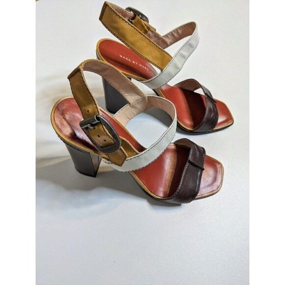 MARC by Marc Jacobs | Multicolor Color Block Pumps - Picture 3 of 7